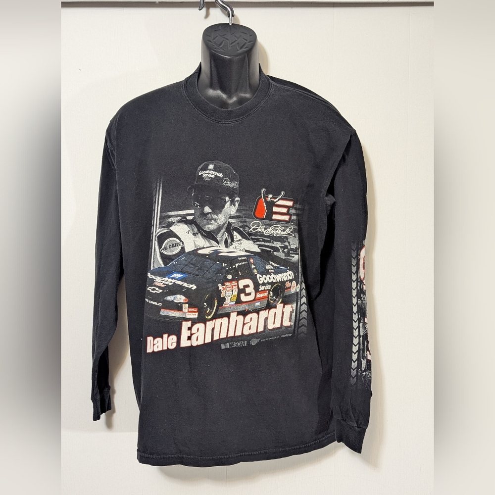 Men's Vintage Winners Circle 2008 Dale Earnhardt #3 Long Sleeve T-Shirt Size XL